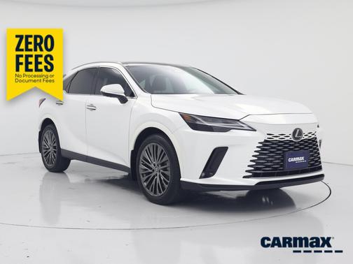 White 2024 Lexus RX 350h Luxury