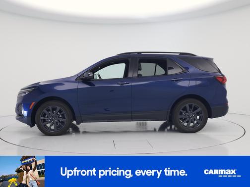 Blue 2022 Chevrolet Equinox RS