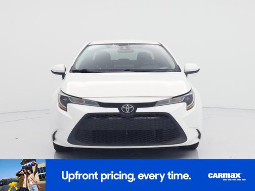 White 2021 Toyota Corolla LE