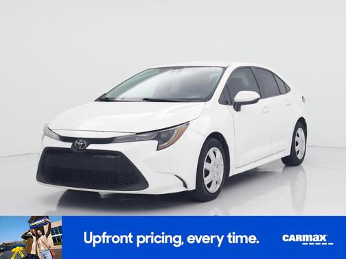 White 2021 Toyota Corolla LE