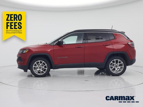 Red 2025 Jeep Compass Limited