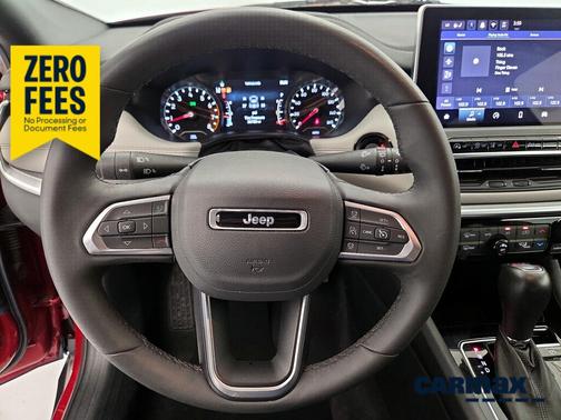 Red 2025 Jeep Compass Limited