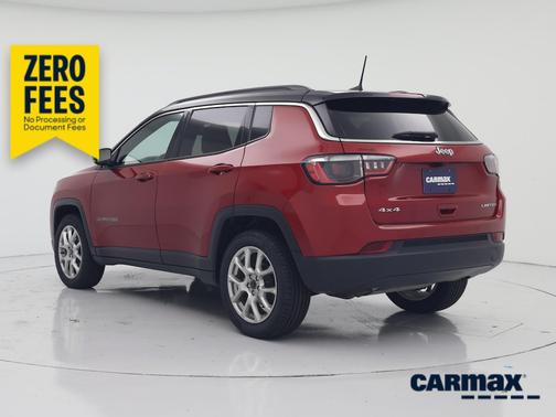 Red 2025 Jeep Compass Limited