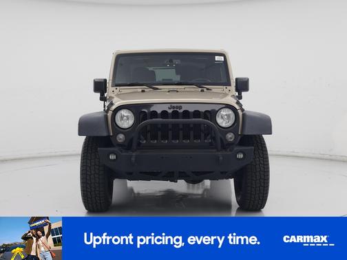 Tan 2016 Jeep Wrangler Willys Wheeler