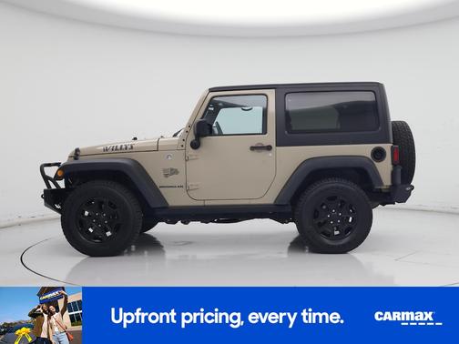 Tan 2016 Jeep Wrangler Willys Wheeler