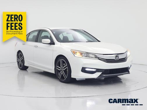 White 2017 Honda Accord Sport SE