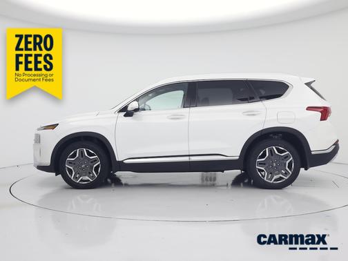 White 2023 Hyundai SANTA FE Limited