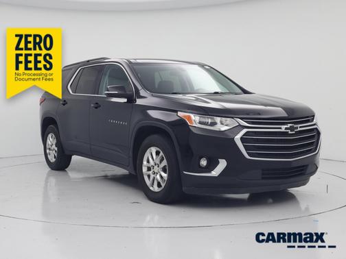 Black 2021 Chevrolet Traverse LT Leather