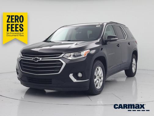 Black 2021 Chevrolet Traverse LT Leather