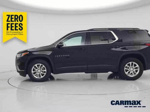 Black 2021 Chevrolet Traverse LT Leather