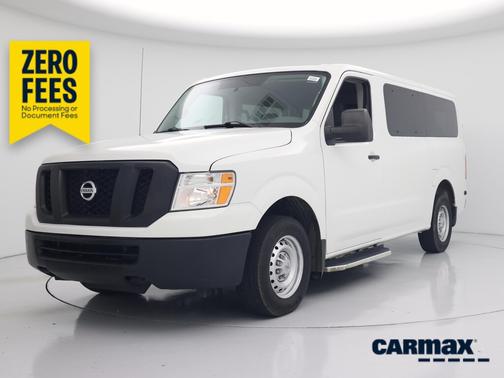 White 2021 Nissan NV Passenger NV3500 HD S