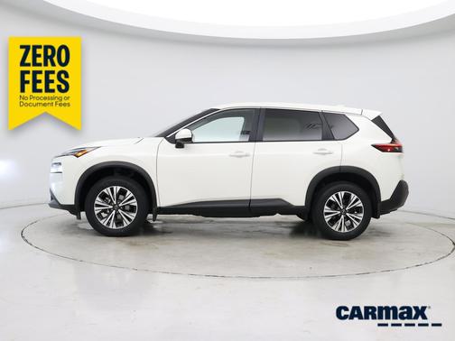 White 2023 Nissan Rogue SV