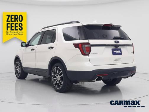 White 2017 Ford Explorer Sport