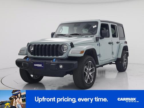 Gray 2024 Jeep Wrangler 4xe Sport S