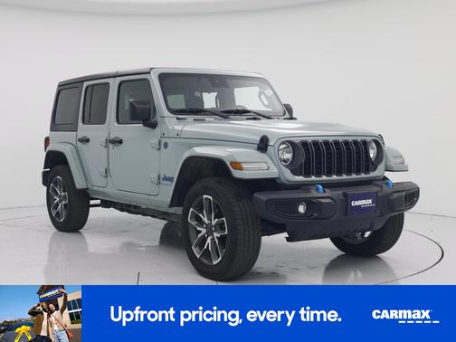 Gray 2024 Jeep Wrangler 4xe Sport S