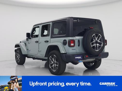 Gray 2024 Jeep Wrangler 4xe Sport S