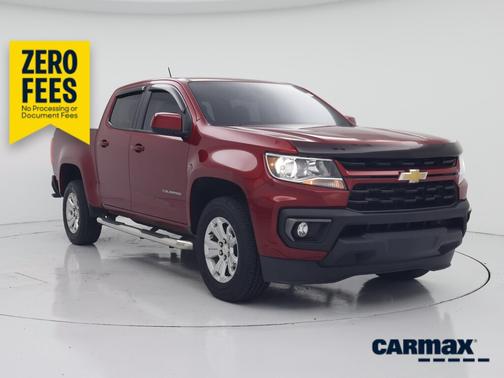 Red 2021 Chevrolet Colorado LT