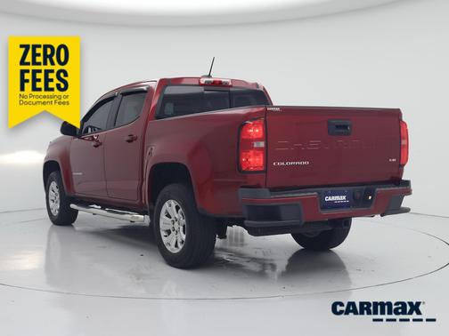 Red 2021 Chevrolet Colorado LT