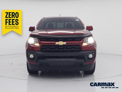 Red 2021 Chevrolet Colorado LT