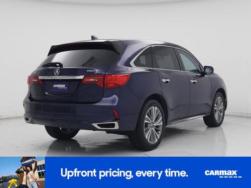 Blue 2017 Acura MDX