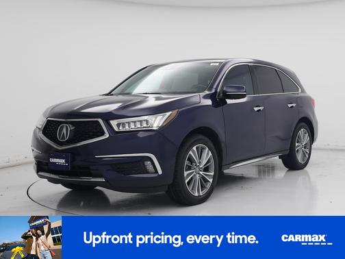 Blue 2017 Acura MDX