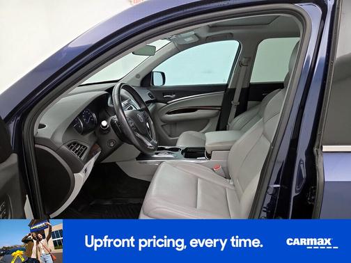 Blue 2017 Acura MDX