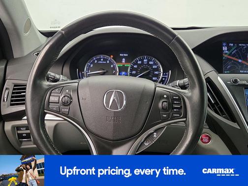 Blue 2017 Acura MDX
