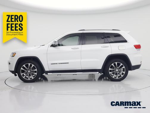 White 2018 Jeep Grand Cherokee Limited