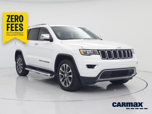 White 2018 Jeep Grand Cherokee Limited