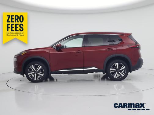 Red 2023 Nissan Rogue SL