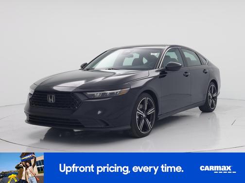 Black 2023 Honda Accord Hybrid Sport