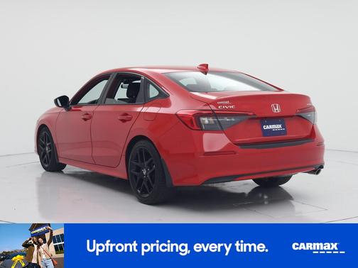 Red 2024 Honda Civic Sport