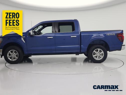Blue 2025 Ford F-150 Lariat