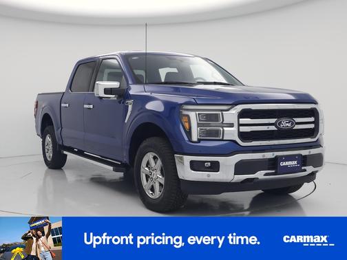 Blue 2025 Ford F-150 Lariat