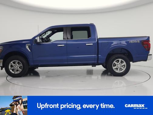 Blue 2025 Ford F-150 Lariat