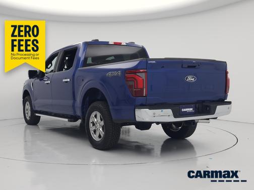 Blue 2025 Ford F-150 Lariat