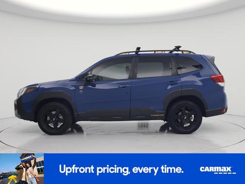 Blue 2022 Subaru Forester Wilderness