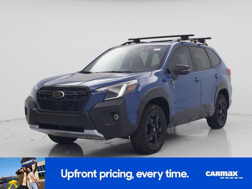 Blue 2022 Subaru Forester Wilderness