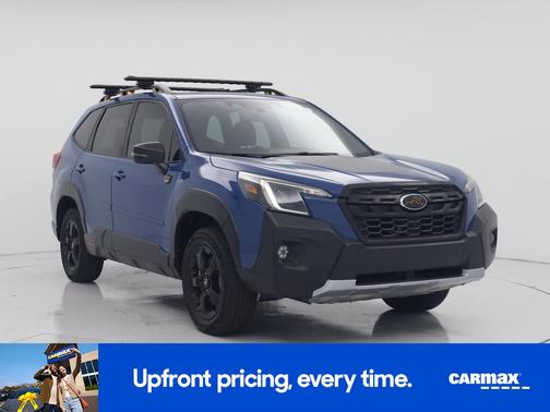 Blue 2022 Subaru Forester Wilderness