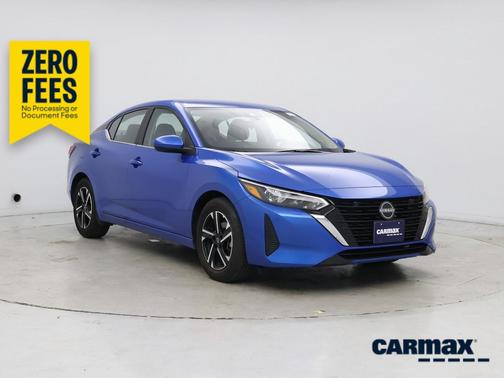 Blue 2025 Nissan Sentra SV