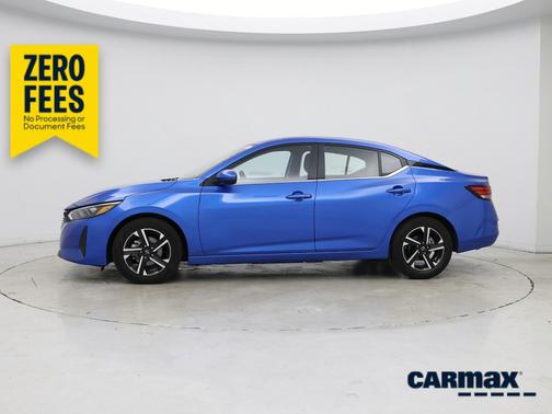 Blue 2025 Nissan Sentra SV