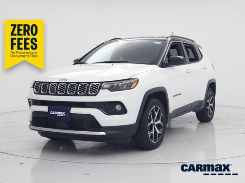 White 2025 Jeep Compass Limited