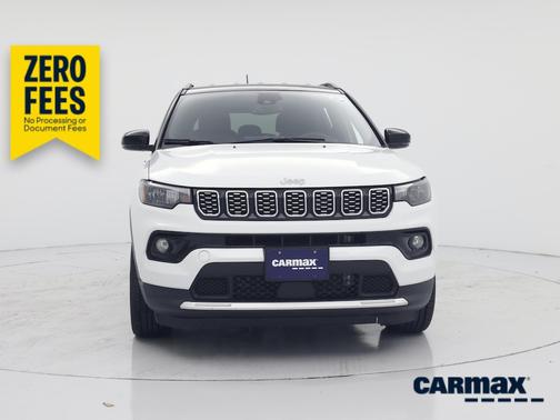 White 2025 Jeep Compass Limited