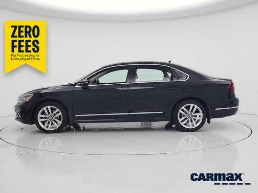 Black 2017 Volkswagen Passat SEL Premium