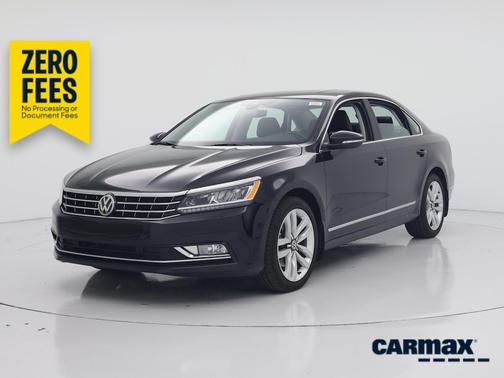 Black 2017 Volkswagen Passat SEL Premium