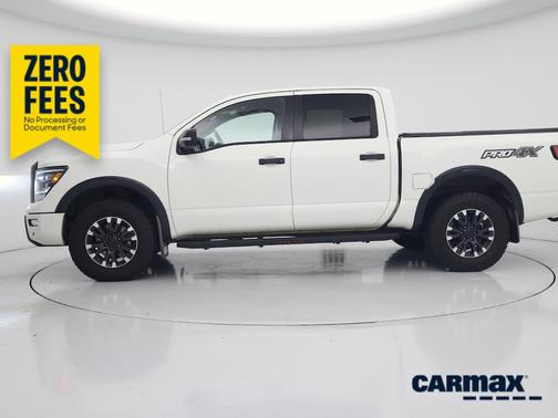 White 2021 Nissan Titan PRO-4X