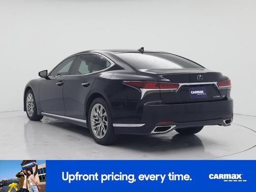 Black 2018 Lexus LS 500