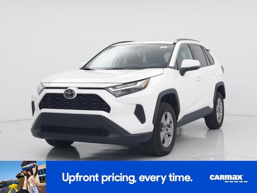 White 2023 Toyota RAV4 XLE