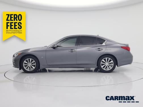Gray 2014 INFINITI Q50 Premium