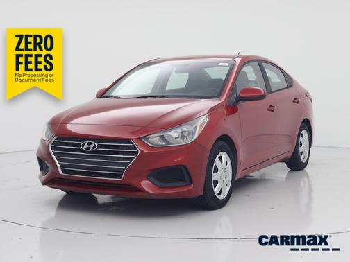 Red 2020 Hyundai Accent SE
